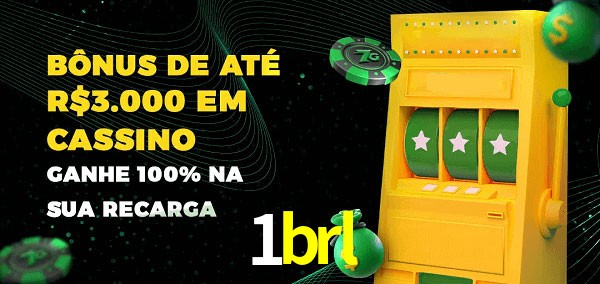 1brl melhor bônus de depósito